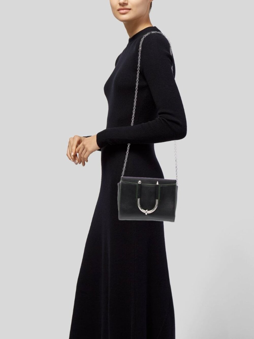 2 Mugler paris leather bags retail +$1000 shopbop - Picture 2 of 6